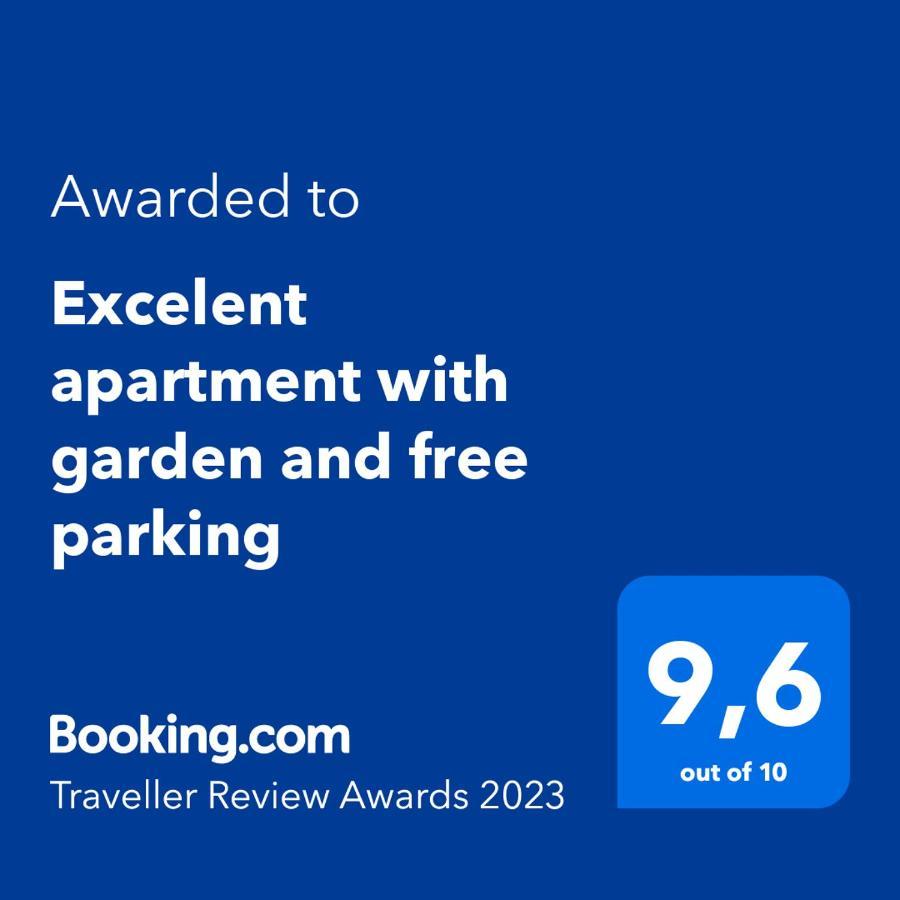 Excelent With Garden And Free Parking Huoneisto *